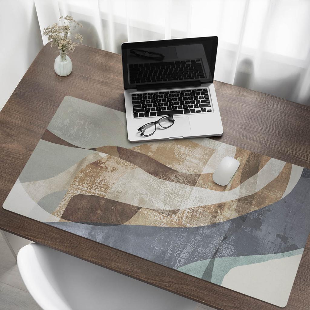 Mata Dekoracyjna Na Stół Z Nadrukiem Premium Abstrakcyjne Fale 120X60 Cm