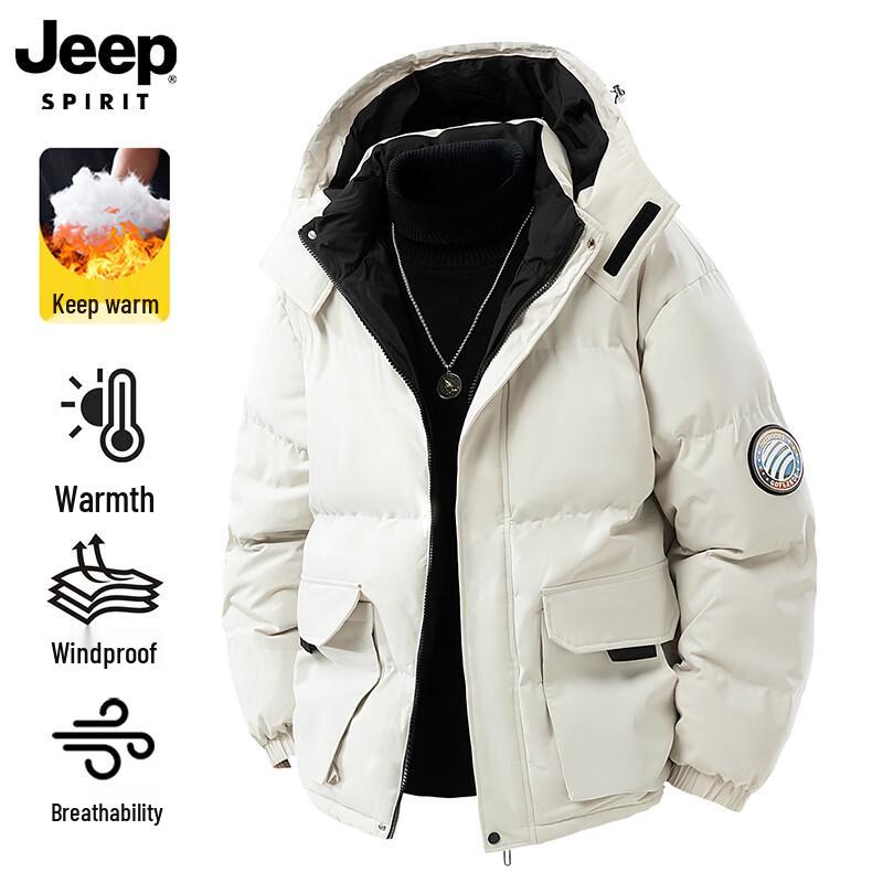 Мужская зимняя куртка с капюшоном JEEP SPIRIT 3XL