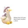 Duck Plush Toy Wear Hat Cute Flowers Decor PP Cotton Filling Soft Accompany Hugging Pillow Cartoon Couple Duck Doll Stuffed Animal Toy Christmas Gift