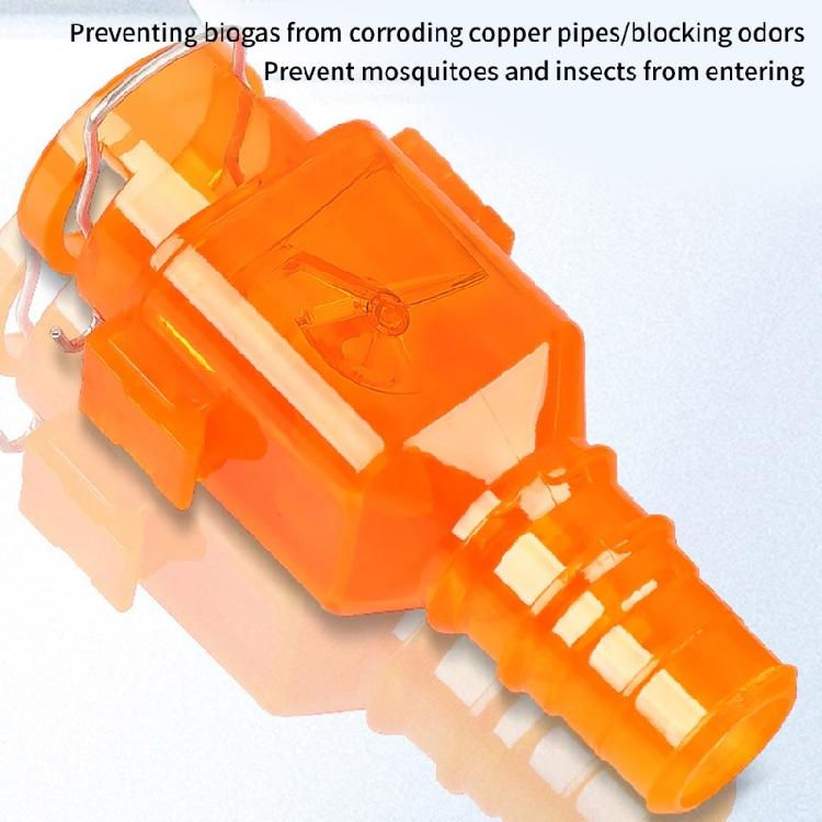 Air Conditioning Drain Valves Backflow Preventer Easy Installation for Air Conditioning Units Leakage Protection