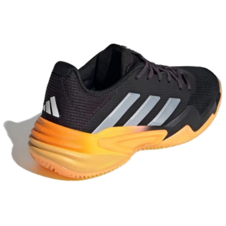 Adidas Barricade 13 Mesh Comfortable Versatile Breathable Low-Top Tennis Shoes Unisex Sneakers Gray Yellow White IF6536