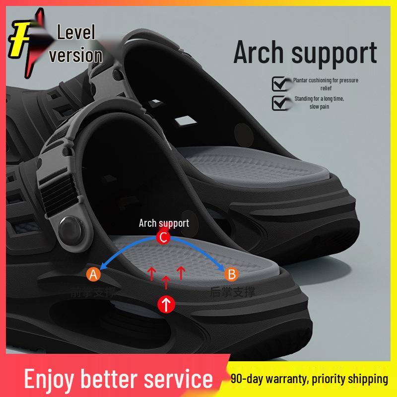 Men's 2025 Summer Outdoor Non-slip Arch Support EVA Sandals