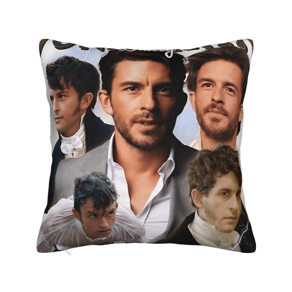 Pillow Cover Jonathan Bailey Vintage Bootleg Graphic Cushion Cover Vintage Pillow Case For Living Room Chair Pillowcases