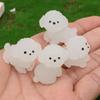 New Nightglow Car Ornaments Mini Car Center Console Glow Puppy Pendant Automatic Interior Noctilucent DIY Decoration Accessories