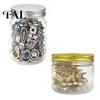 Jewelry Collection Kit 10/15/20/25/30/35Pcs Mystery Jar for Women, Mixed Necklaces Earrings Rings Bracelets Set, with Storage Box Gothic Ocean