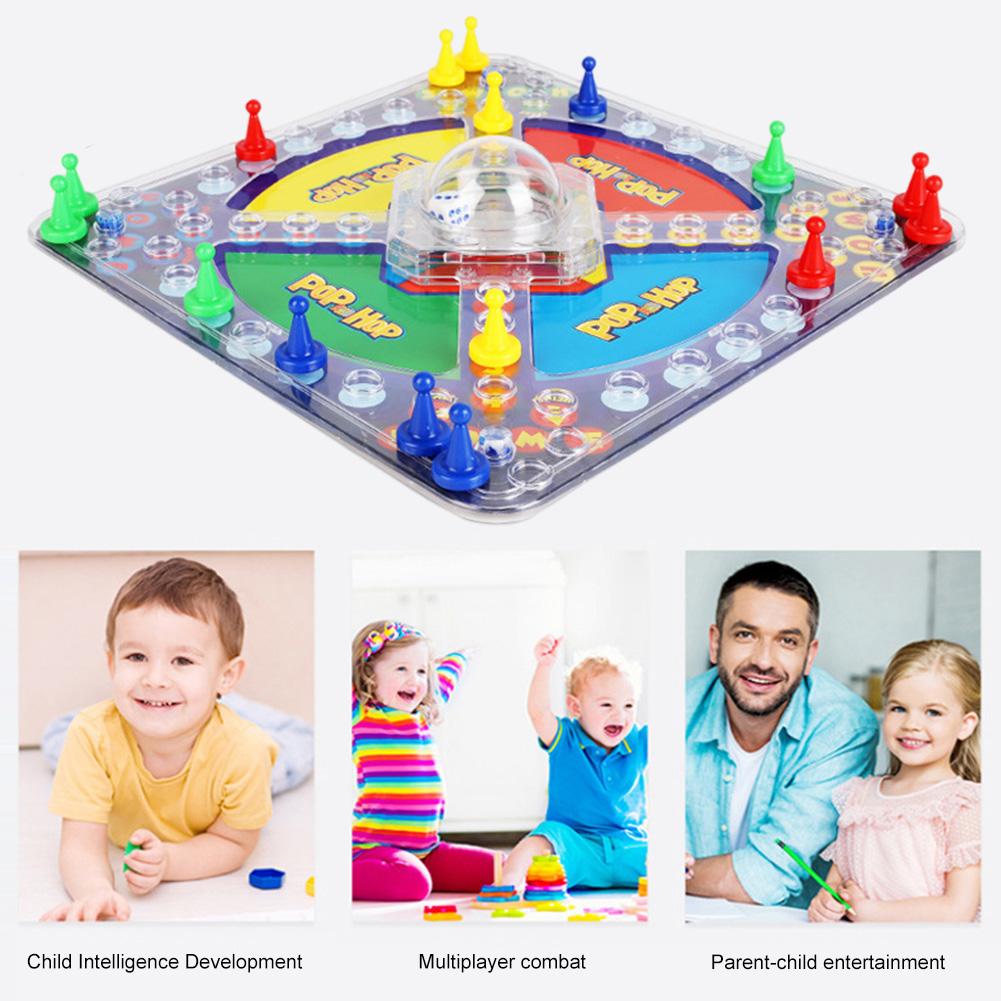 Multiple Players Board Games Race To Base and Chasing Board Game Fun Parent-Child Game for Indoor Interactive Activity