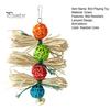 Parrot Playing Toy Bird Bite Resistant Lanyard Teeth Grinding Gnawing Healthy Parrots Macaws Supplies for Pet Cage Chewing
