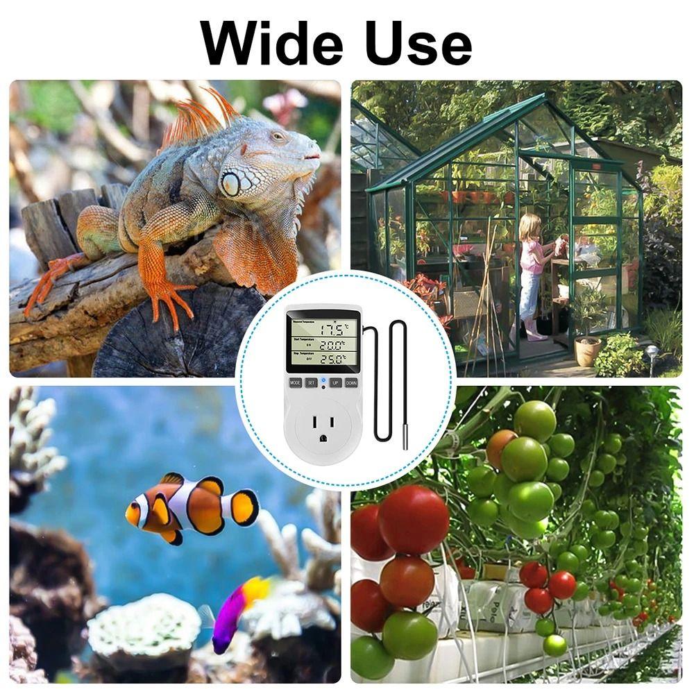 Timer Switch Digital Thermostat Digital Display Temperature Controller Temperature Regulation