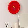 Fashion Bubble Clock in Cream Color Elegant Quiet Movement Wall Hanging or Table Clock for Home Office Decoration Gift