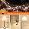 addlon Incandescent Replacement Bulbs 5W S14 15 Pack Waterproof E17 2200K Screw Base for Outdoor Incandescent String Lights