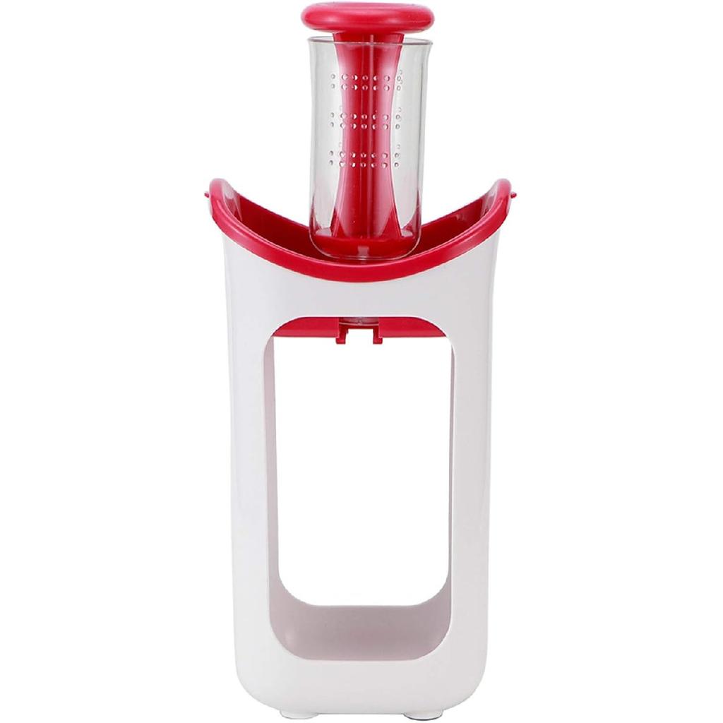 Quetschstation, Beutelfüllstation für hausgemachte halbfeste Nahrung für Babys und Kleinkinder, Tragbares Püree-Quetschwerkzeug mit Unterverpackungsbeutel