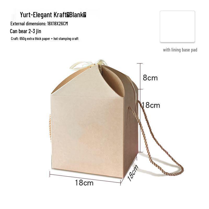 

Mid-Autumn Mooncake Gift Box - Durable, Thick, Customizable Logo