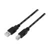 Aisens USB 2.0 Printer Cable - Type A Male To Type B Male - 4.5m - Black Color-A101-0008