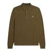 Fred Perry Unisex Adult Plain Long-Sleeved Polo Shirt