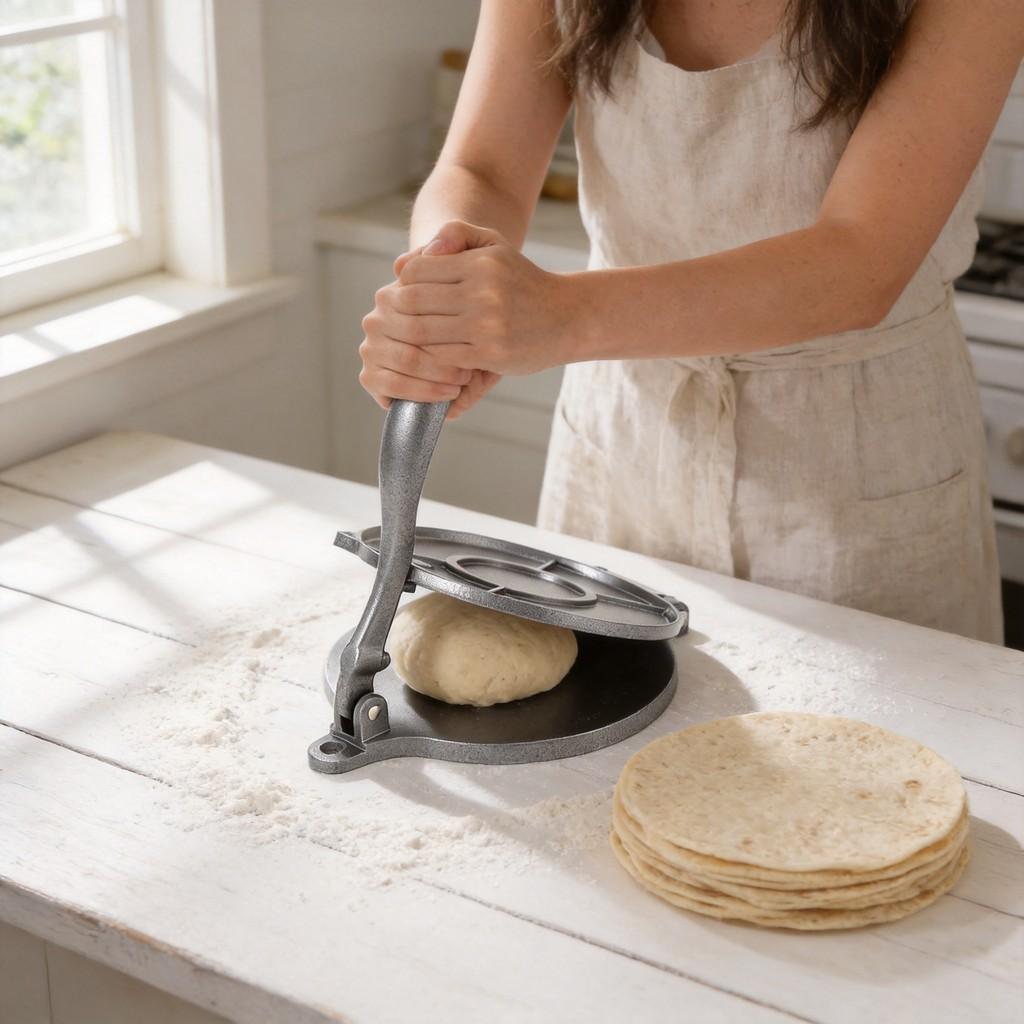 Aluminum Manual Bun Maker With Kitchen Home Use And Gift Giving