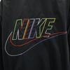 NIKE Vickswash Windbreaker S black Mesh lining Men's Used
