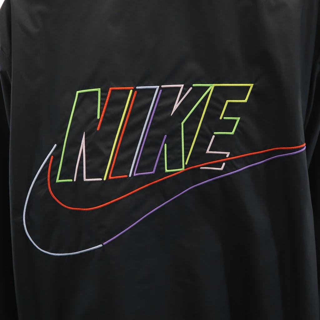 NIKE Vickswash Windbreaker S black Mesh lining Men's Used