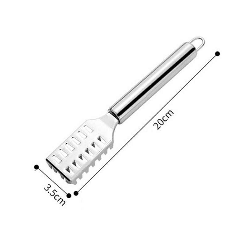 

Нержавеющая сталь Удалитель рыбной чешуи Терки Скребок Рыбочистка Щетка Устройство для удаления чешуи Инструмент для чистки рыбы