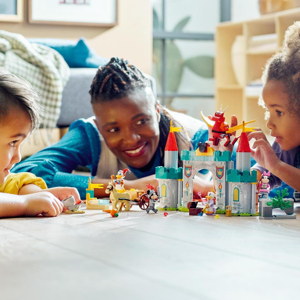 LEGO Mickey Friends Mickey White Operation 10780 Bloc de jucărie Cadou Jocuri de simulare Castelul Băieți Fete 4 ani și peste & & Prieteni