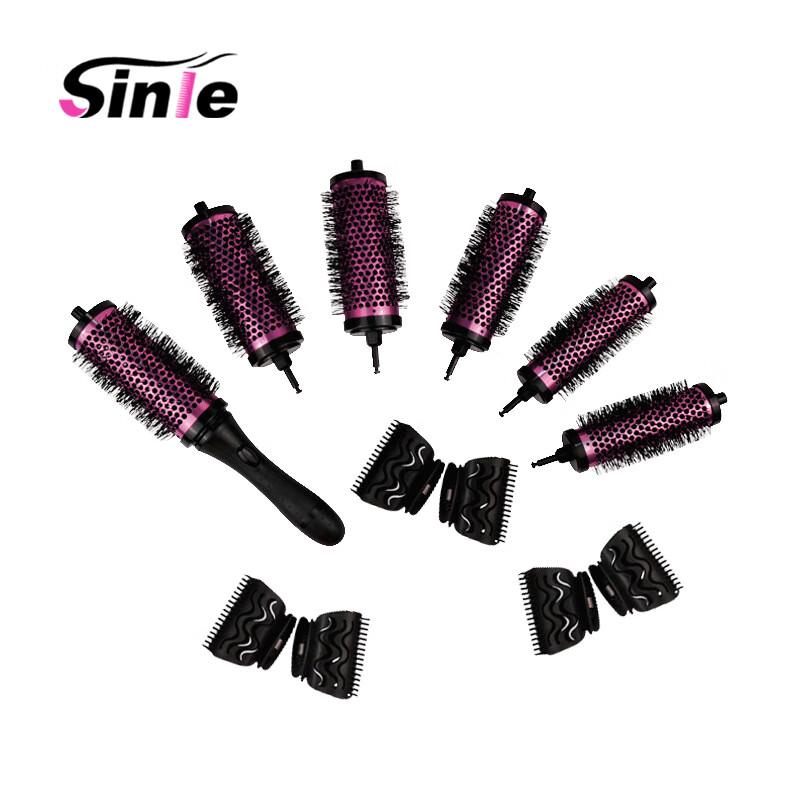 6-Piece Aluminum Copper Hair Comb Set