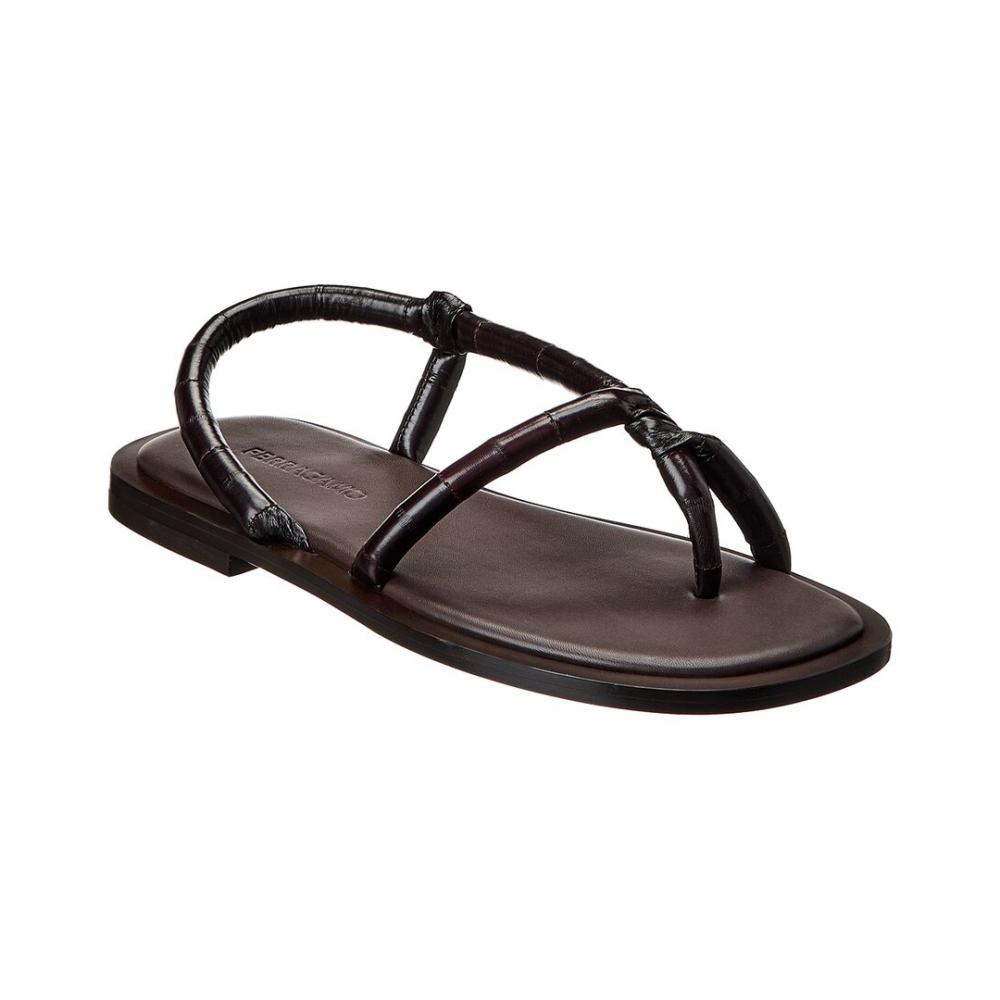

Salvatore Ferragamo Ferragamo Filone Leather Sandal Brown UK 8