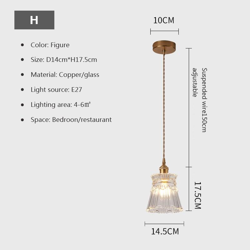 Modern LED Pendant Light Nordic Minimalist Single Head Glass Hanging Lamp Living Rooms Bedroom Study Kitchen Office Illumination