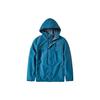Windbreaker Jackets Men's Blue Hooded Moderate 497F-N4L