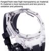 For Casioak G-Shock GA-2100 GM-2100 GMA-S2100 GA2100 Mod Kit Transparent PC Case Rubber Strap Watchband Replacement Accessories