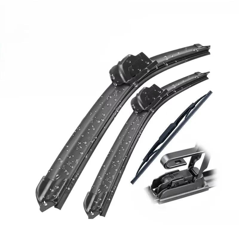 22"+14"+14" Front & Rear Wiper Blades for Hyundai Getz 2002-2009, Hyundai I10 Mk1, Hyundai Atos, Kia Picanto Mk1, Kia Rio Mk2