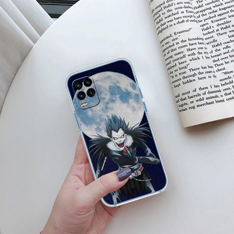 Death Note Transparent Phone Case for LG K22 K30 K40 K40S K41 K42 K50 K50S K51 K51S K52 K61 K62 K71 K92 Q61