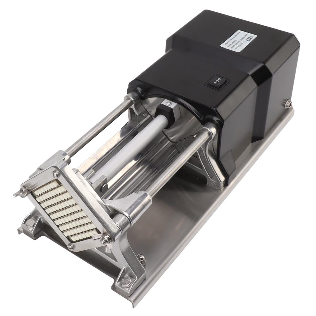 French Fry Cutter Heavy Duty Stainless Steel Electric Potato Chip Cutter for Commercial Household