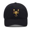 Lyprerazy Baseball Caps Military Army Scorpion Unisex Embroidery Baseball Cap Washed Cotton Embroidered Adjustable Cap