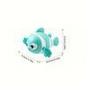 3Pcs Cute Wind-up Swimming Clownfish Bath Toys for Toddlers