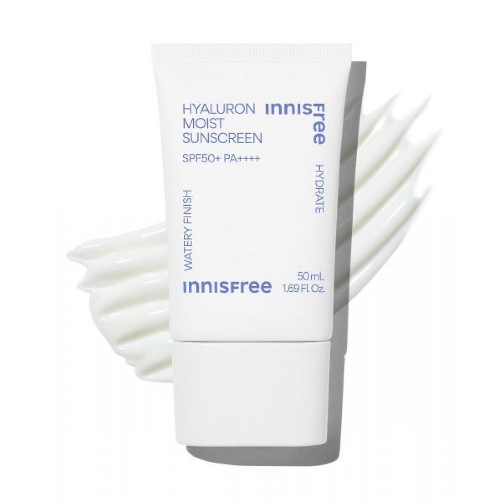 Innisfree Hyaluronic Moisture Sun Cream Spf50+ Pa4+ 50ml FREE