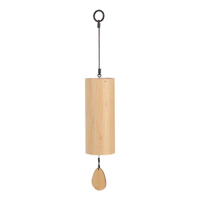 Meditation Sound Healing Japanese Hand Cranked Four Chord Eight Tone Wind Chime Vintage Bamboo Bamboo Wind Chime