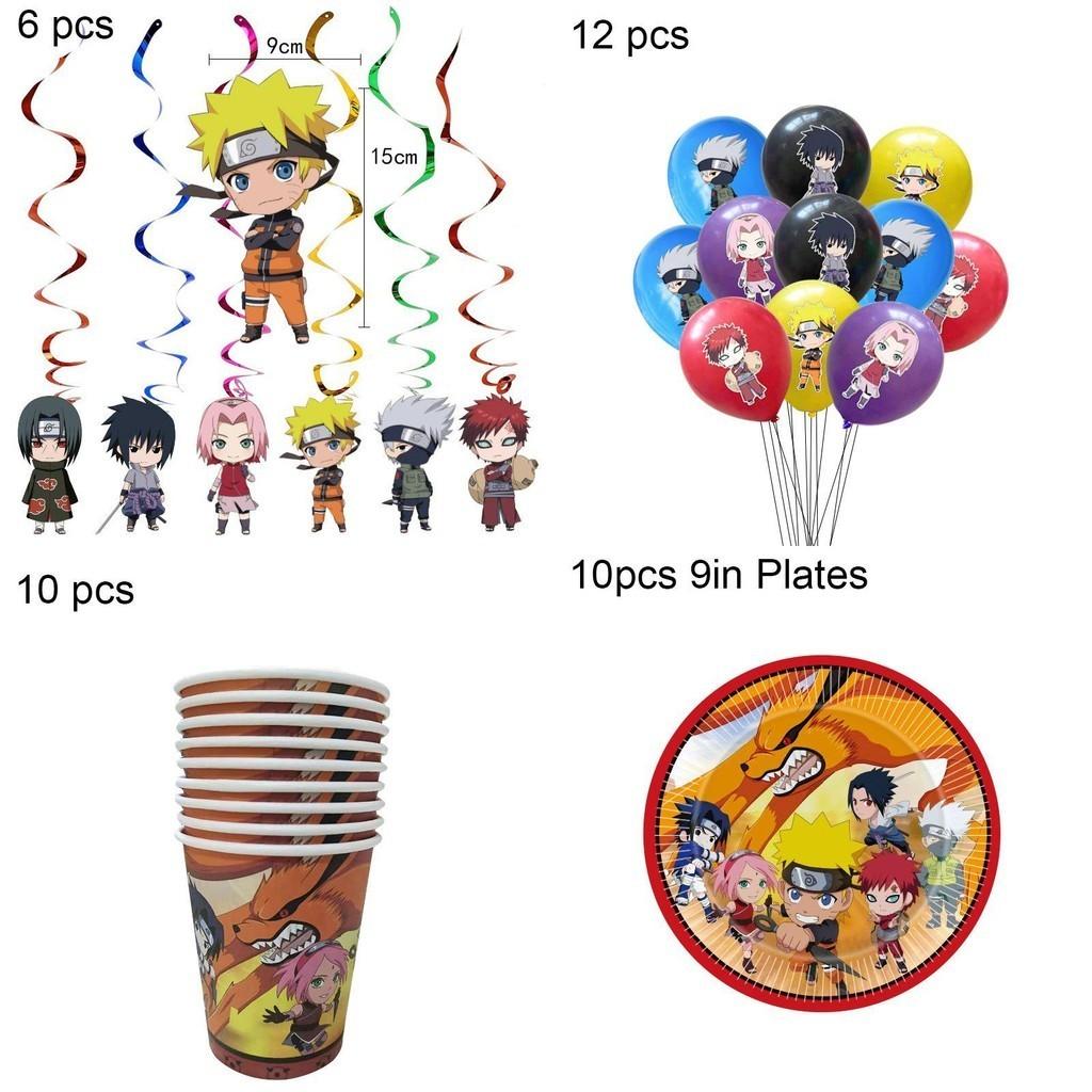 Exciting Naruto Ninja Birthday Party Decor Supplies For Adults And Children Alike