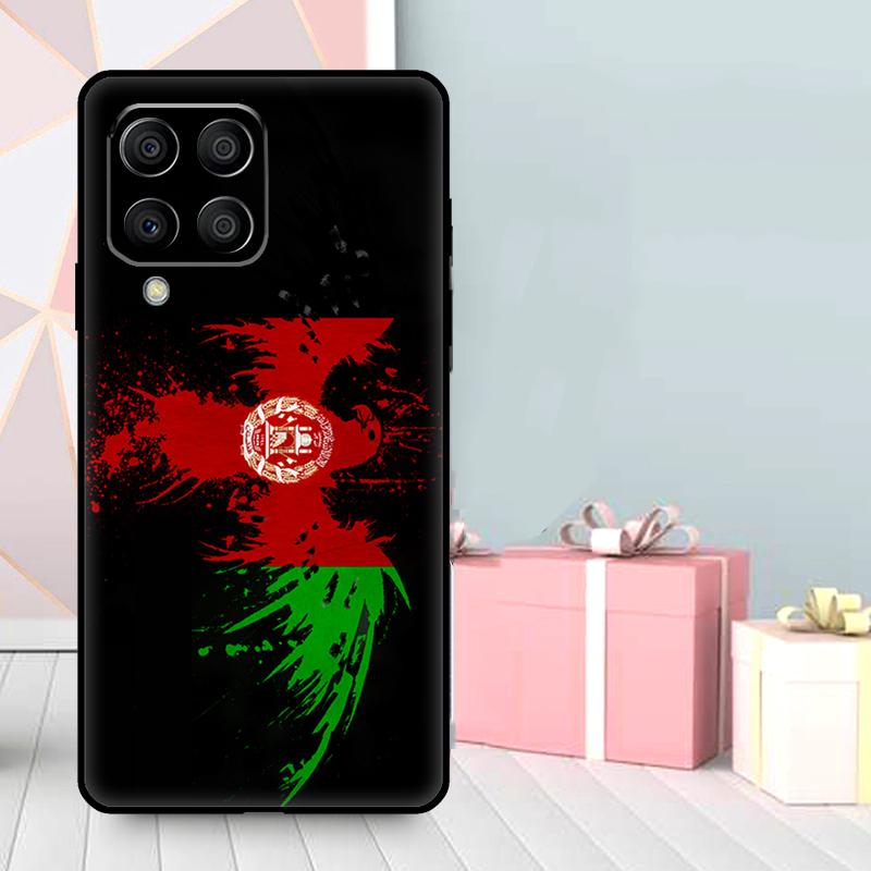 Flag of Afghanistan Case For Samsung Galaxy M16 M31 M21 M13 M33 M53 M15 M35 M55 M36 M56 M12 M32 M52 M14 M34 M54