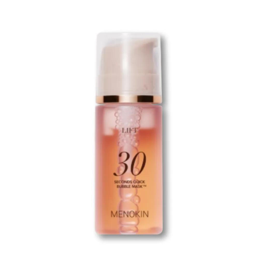MENOKIN 30-Second Quick Bubble Mask Pack Collagen Pack Bubble Pack Lift 95ml 1 Piece