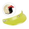 Motorcycle Helmet Visor Peak Vintage Visor Peak for 3/4 Helmets Spare Parts Sun Protection & Waterproof Helmet Visor Protector