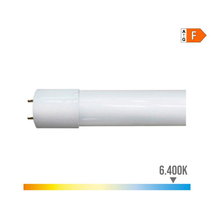 Tube LED T8 - 9W - 900lm - 6500K - 60cm - Lumière froide - EDM - 31190