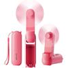 GAIATOP Portable Handheld Fan, 3 IN 1 Mini Foldable Travel Fans [17H Max Cooling Time] with Power Bank, Pocket Design USB Rechargeable for Travel