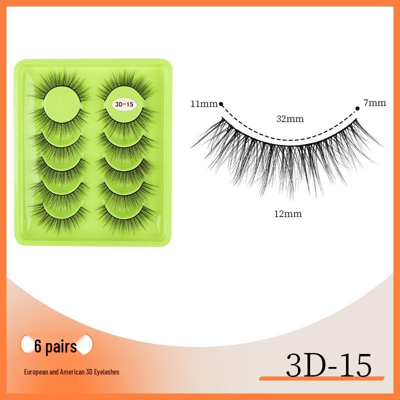 Children's Natural False Eyelashes for Stage Makeup and Latin Dance