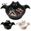 Key And Coin Holder Halloween Bat Shaped Storage Bowl, Cute Candy Tray, Spooky Home Plastic Trinket Container Tabletop Ornament, Multifunctional