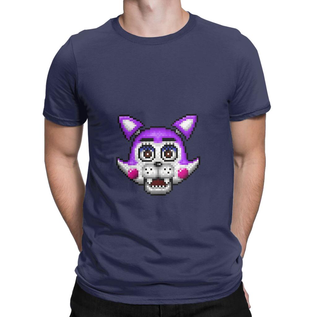 Five Nights At Candy Pixelart Cindy The Kitty Graphic Funny 100 Cotton Tshirt Fnaf Tops Tees For Unisex