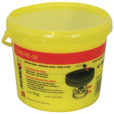 Assembly Paste for Tires W, Bucket 5 Kg Rema