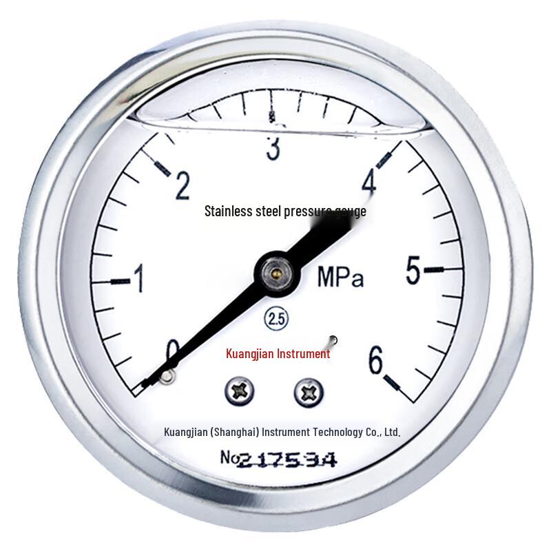 CONJANT YTN-60BFZ Stainless Steel Pressure Gauge