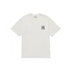 MLB T Shirt Korean Style Unisex White 3ATSM0224-50IVS