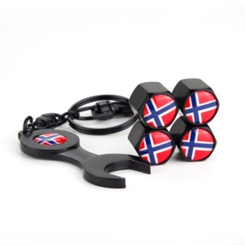 German Flag Car Tire Valve Caps with Logo