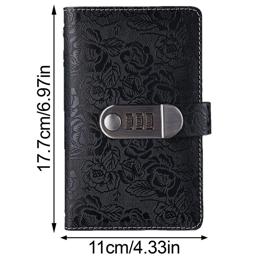 

100 Конвертов для Экономии Денег с Замком, Блокнот на Кольцах, Бюджетный Блокнот с Конвертами для Наличных, Система Организации Денег чёрный