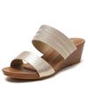 Sandalen Damen Coole Hausschuhe Damen Sommermode Dicker Boden Hoher Absatz Dicker Boden Slope Heel Damenschuhe